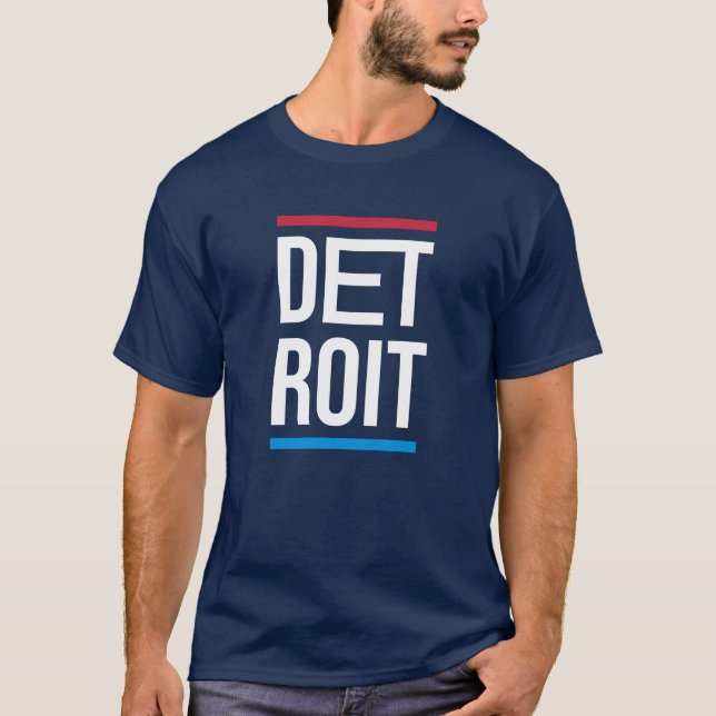Detroit city logo design T-Shirt (Front)