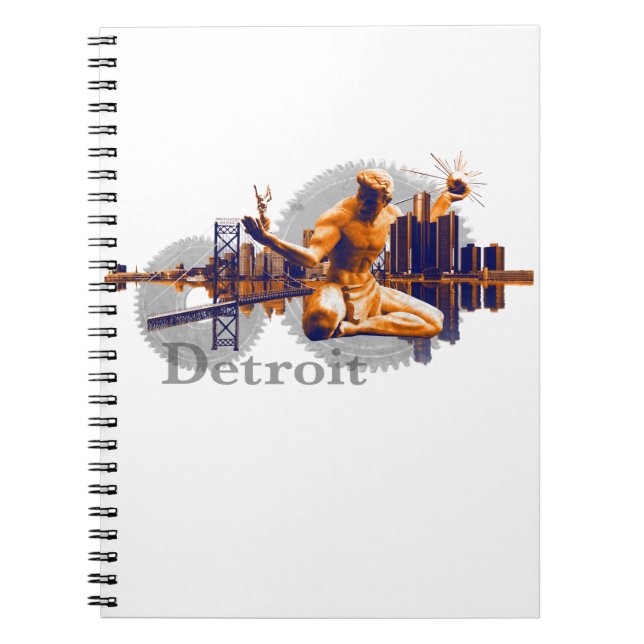 Detroit City Notebook (Front)