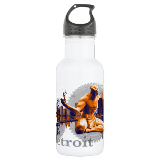 Detroit City Stainless Steel Water Bottle
