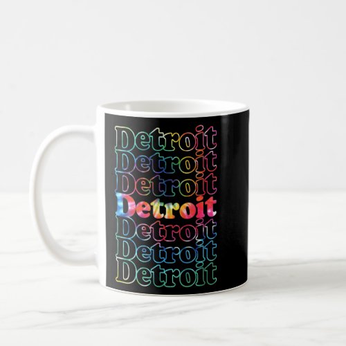 Detroit Cool Vintage Inspired 1  Coffee Mug