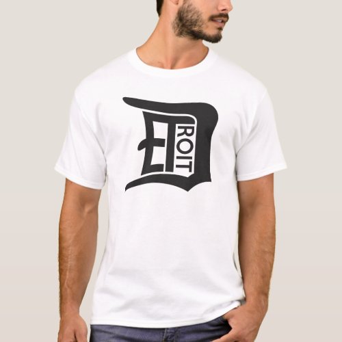 Detroit D T_Shirt