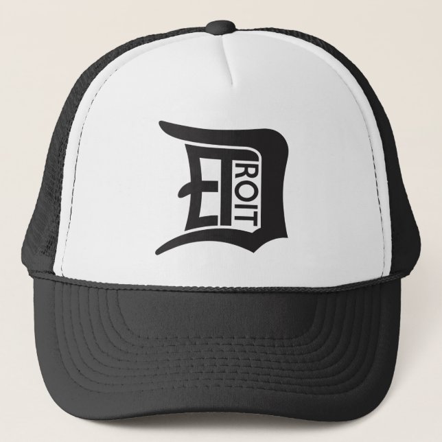 Detroit D Trucker Hat (Front)