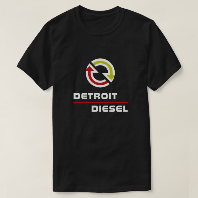 Detroit Diesel Relaxed Fit T-Shirt (Design Front)
