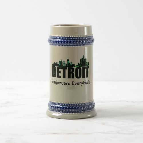 Detroit Empowers Everybody Stein Mug