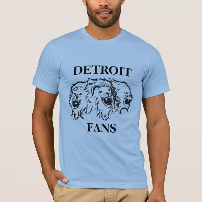 Detroit fans T-Shirt (Front)