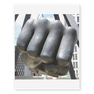 detroit fist temporary tattoos