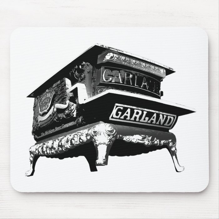 Detroit Garland Giant Stove Mouse Pad