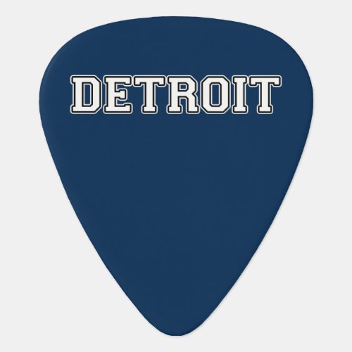 Detroit Guitar Pick