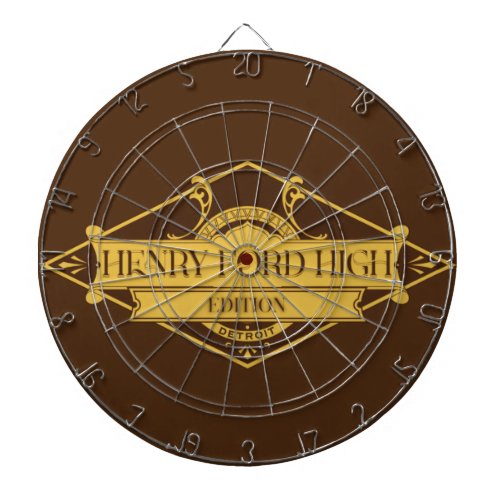 Detroit _ Henry Ford High   Dart Board