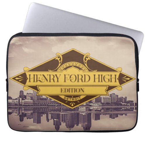 Detroit _ Henry Ford High  Laptop Sleeve