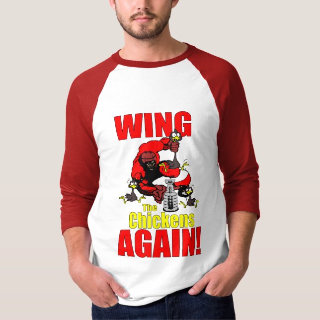 Detroit Hockey T-Shirt (Front)