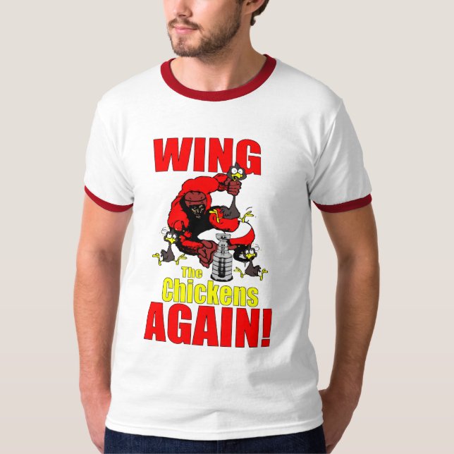 Detroit Hockey T-Shirt (Front)