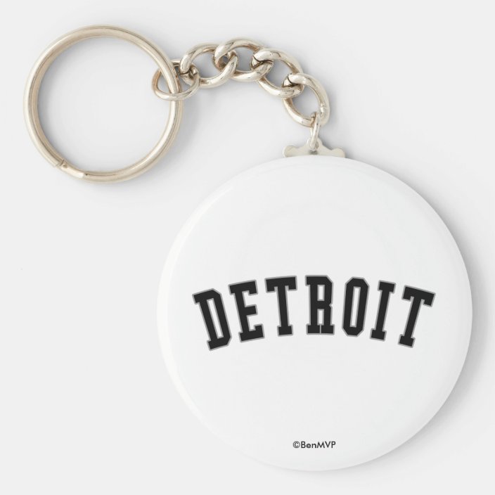 Detroit Key Chain