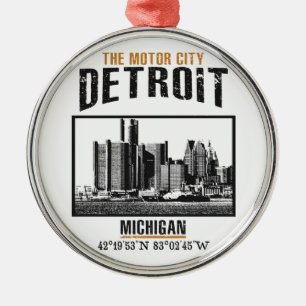 Detroit Metal Ornament