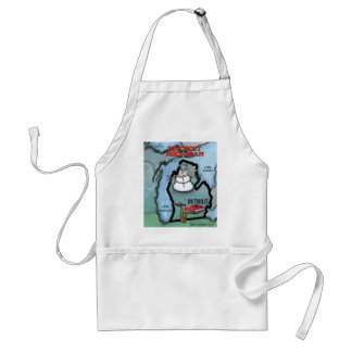 Detroit Michigan Adult Apron