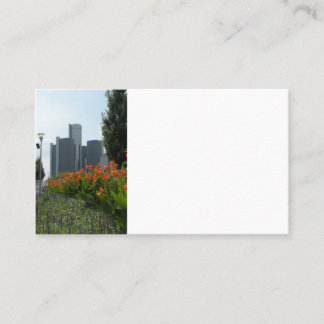 Detroit, Michigan Business Card