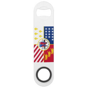 Detroit (Michigan) City flag  Bar Key