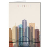 Detroit, Michigan | City Skyline (Front)