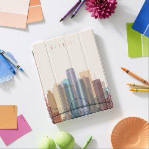 Detroit, Michigan | City Skyline iPad Smart Cover