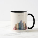 Detroit, Michigan | City Skyline Mug at Zazzle