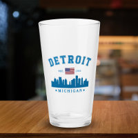 Detroit Michigan Est. 1701 Vintage