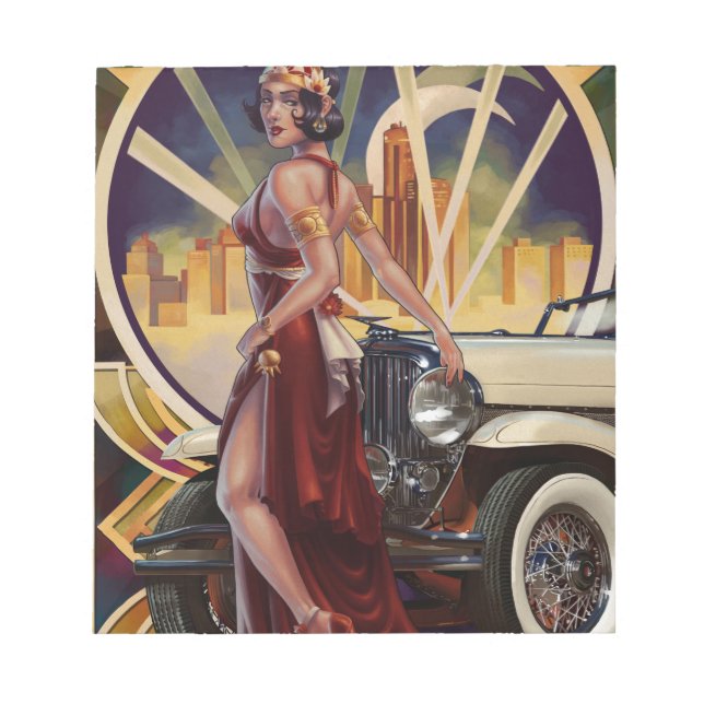 Detroit, Michigan | Motor City Notepad (Front)