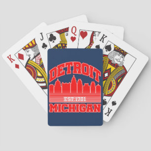 Detroit,Michigan Poker Cards