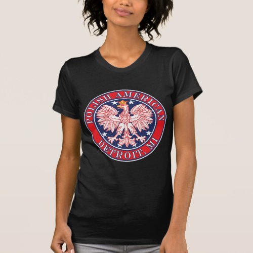 Detroit Michigan Polish T_Shirt