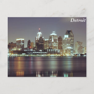 Detroit, Michigan Postcard