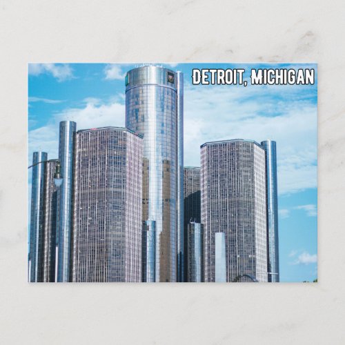 Detroit Michigan Postcard
