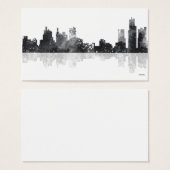 DETROIT, MICHIGAN SKYLINE (Front & Back)