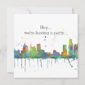 DETROIT, MICHIGAN SKYLINE (Front)