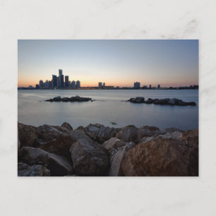 Detroit, Michigan Skyline Postcard