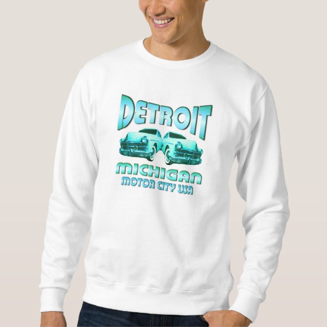 Detroit Michigan Sweatshirt (Front)