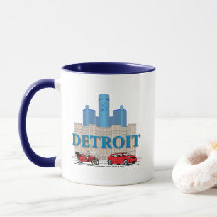 Detroit Michigan United States Mug