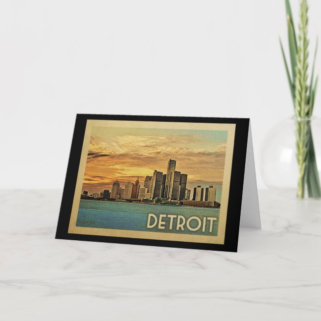 Detroit Gift Items Vintage Travel Gift Collection Nifty Printables