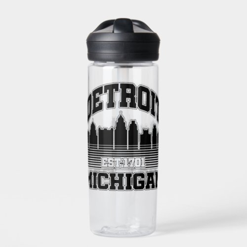 DetroitMichigan Water Bottle