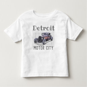 Detroit T-Shirts - Detroit Tiger 1971 - City of Detroit - Motor