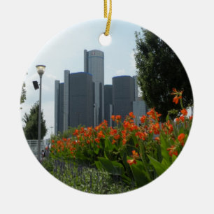 Detroit Ornament