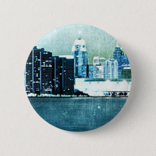 DETROIT PINBACK BUTTON