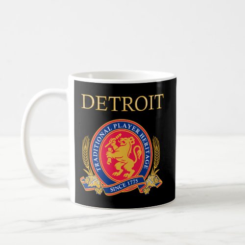 Detroit Player Heritage Coffee Mug