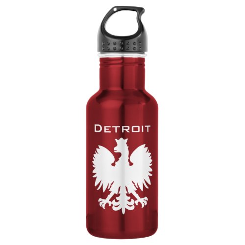 Detroit Polska Water Bottle