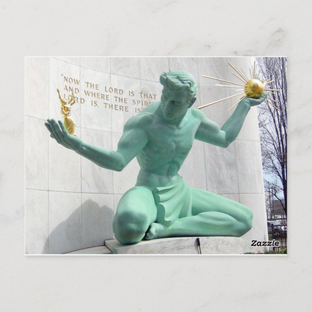 Detroit Postcard (Back)