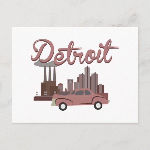 Detroit Postcard