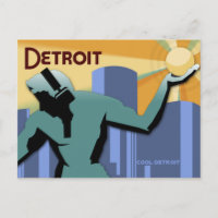 Detroit Postcard