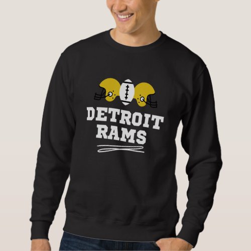 Detroit Rams Champion 2022 For Stafford Fans Men  Sweatshirt
