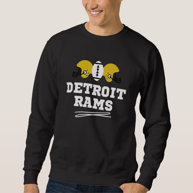 Detroit Rams Champion 2022 For Stafford Fans Men & Sweatshirt (Front)