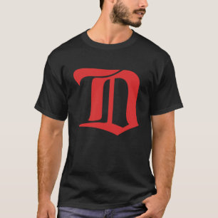 Detroit Red Wings D Logo T-Shirt