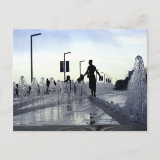 Detroit riverside #3 postcard