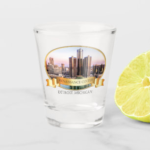 Detroit Shot Glass - Detroit Skyline